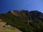 Dolna Hala (Agrogno) - widok na Punta dei Merli i Monte Legnone