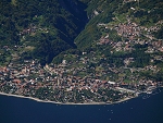 Domaso - widok z Monte Legnone