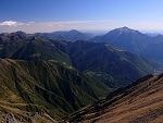 Widok ze szczytu Monte Legnone na pd-wsch