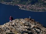 Na grani Monte Legnone na wys. ok 2400 m n.p.m