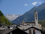 Chiavenna - woskie miasteczko w drodze do granicy ze Szwajcari