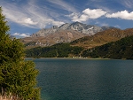 Jezioro w okolicach St. Moritz